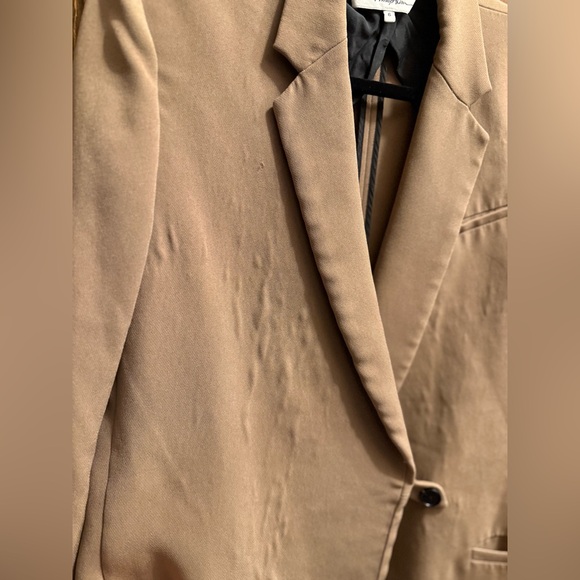 3.1 Phillip Lim Classic Camel Long Oversized Blazer coat 6 - Picture 5 of 11
